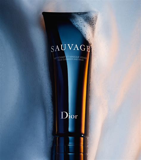 dior face.mask|Dior face cleanser and mask.